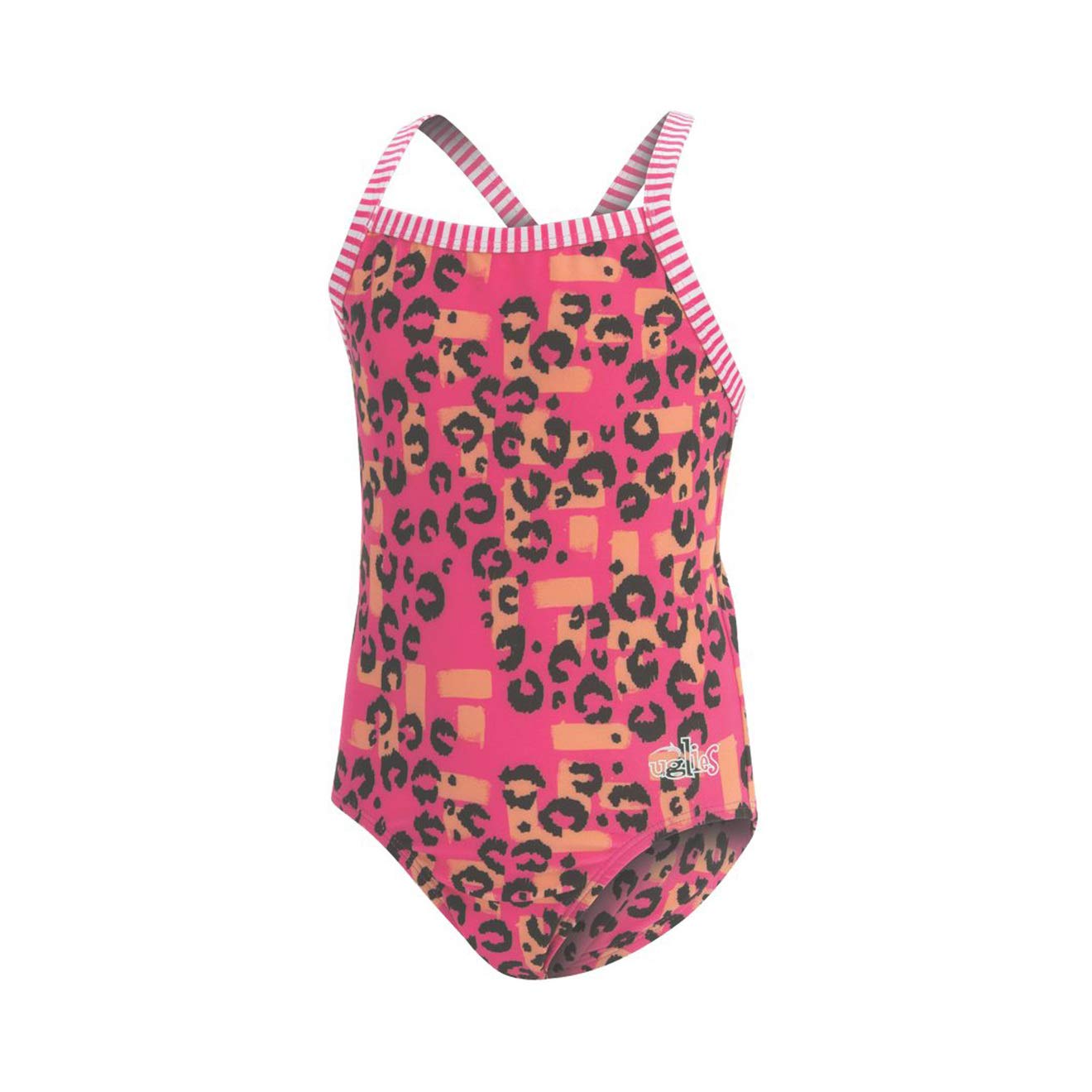 DolfinUglies Girl's RAWR Swimsuit - Pink