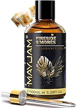 MAYJAM Kamin S'Mores Oil 100 ml, Premium Chimney S'Mores Fragrance Oil for Essential Oils Diffuser, Aromatherapy, DIY