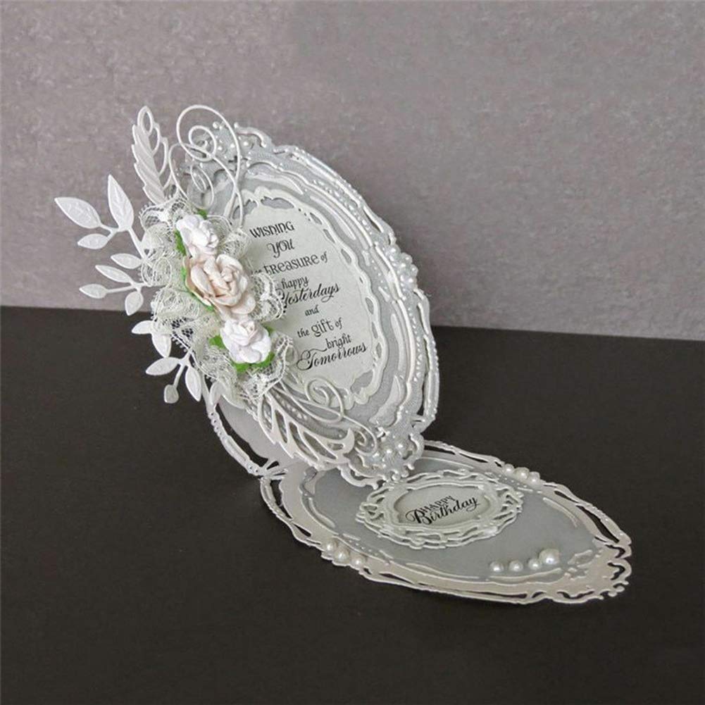 Fustelle in metallo 3D, fustelle per biglietti di auguri, goffratura per album di ritagli, album fai da te e decorazioni artigianali