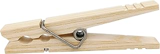 20 Unfinished Hardwood Clothespins Made in The USA