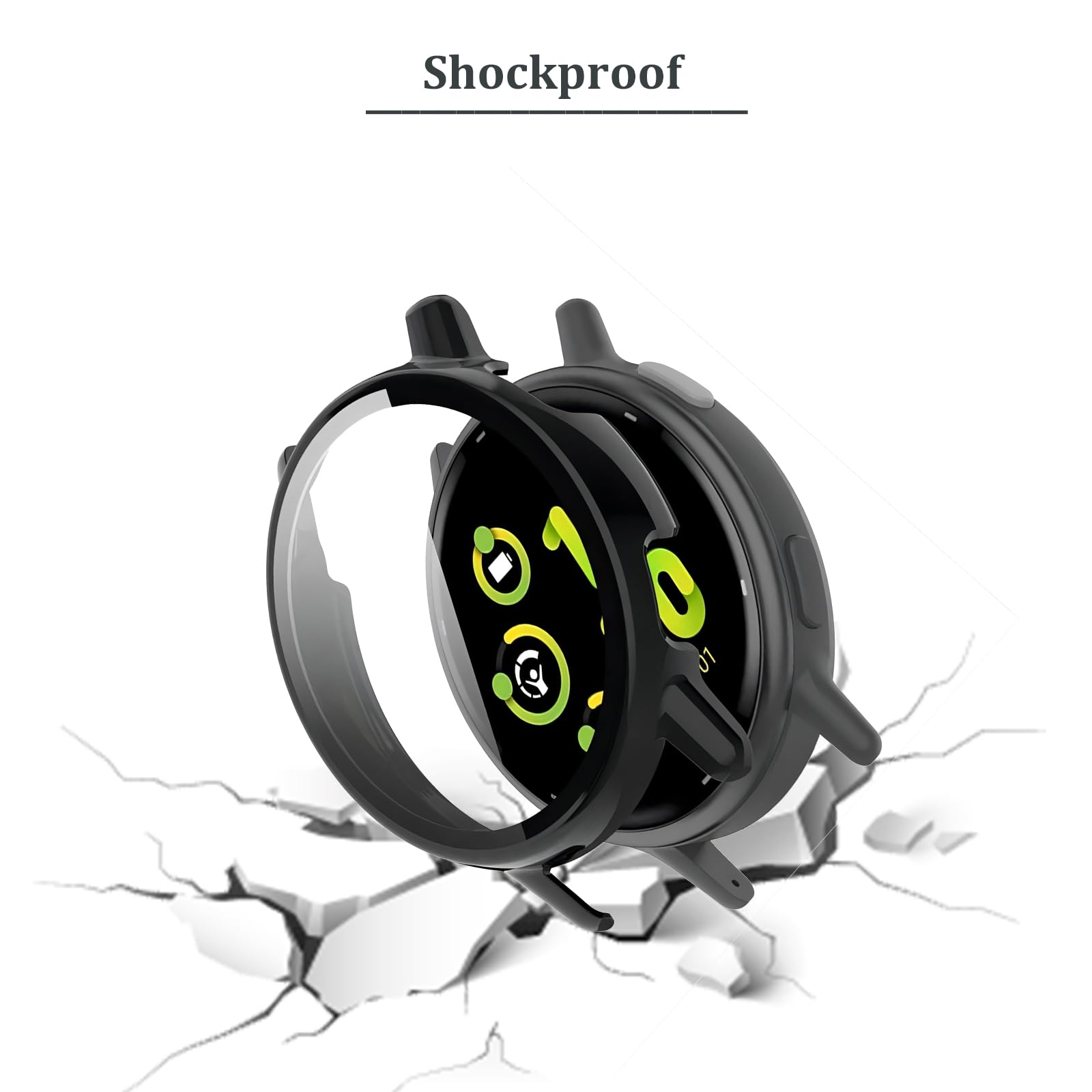 Coque De Protection KNOXS Pour Huawei Watch GT 5 Pro 46mm - Anti-chocs Et Anti-rayures Avec Film 9H Inclus