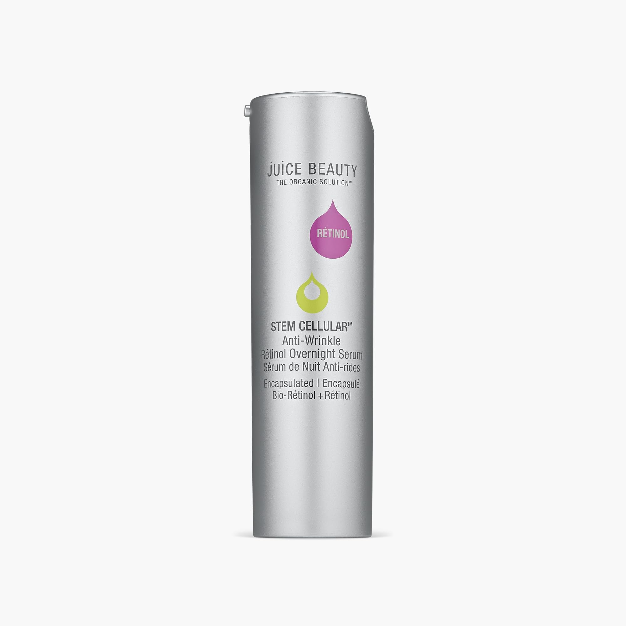 Stem Cellular Anti-Wrinkle Retinol Overnight Serum - 2.5% Bio-Retinol & Hyaluronic Acid Face Treatment to Smooth Dark Spots & Deep Wrinkles - Clinical Night Serum, 30ml (1 fl oz)
