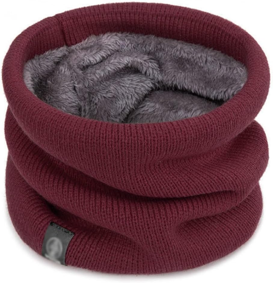 Soft Knitted Neck Warmer Sport Scarf Women Men Cover Winter Skating Warm Scarves Thick Cold-proof