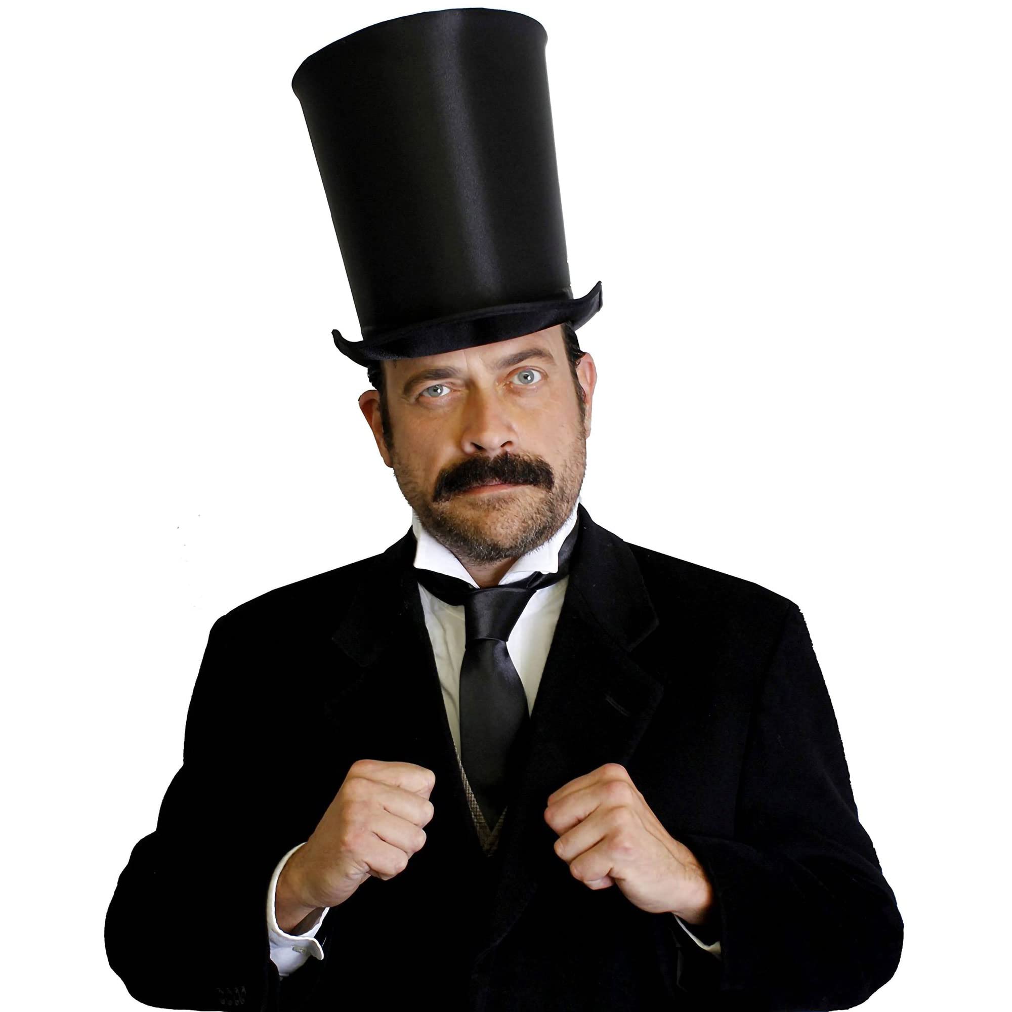 Buy I LOVE FANCY DRESS Satin Bell Top Hat 58cm Hat Size Deluxe