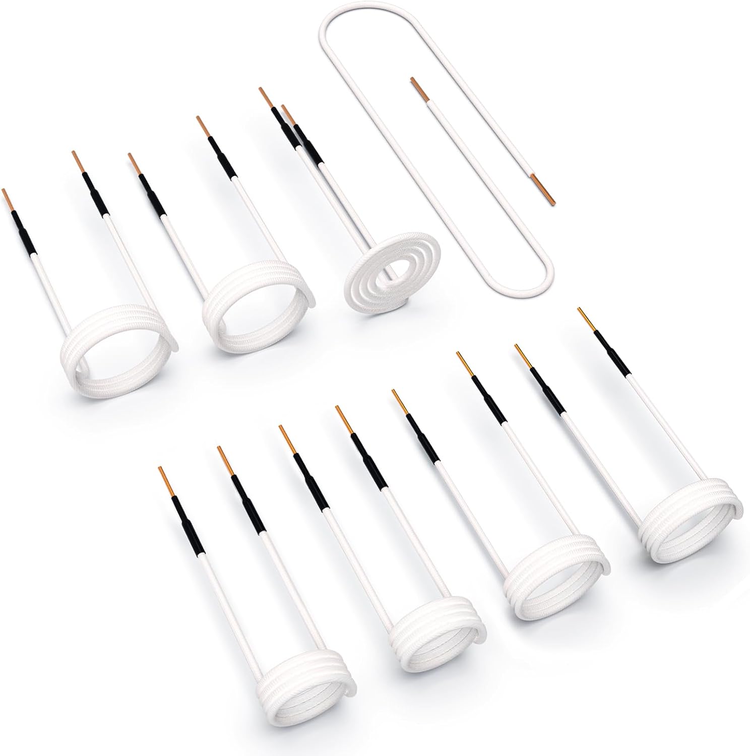 Induction Heater Coil Kit 8PCS Most Used Induction Heater Coils with