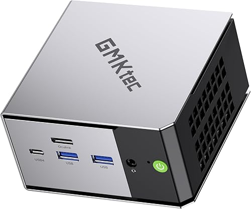 Miniatura 12 de GMKtec Mini PC para juegos AMD Ryzen 9 8945HS (Turbo 5.1GHz) 32GB DDR5 2TB SSD, computadoras PC Oculink, Dual NIC LAN 2.5G, WiFi 6, USB3.2, USB-C