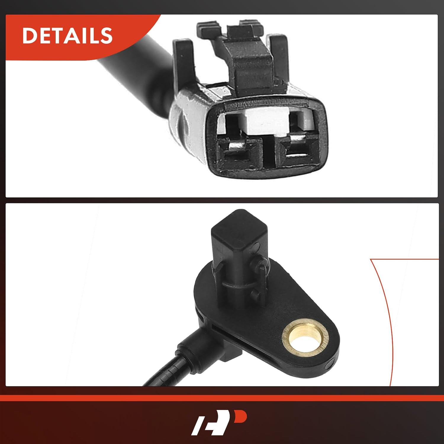 A-Premium ABS Wheel Speed Sensor Compatible with Kia Models - Sorento 2011-2012, 2.4L/3.5L, Sport Utility - Front Right Passenger Side, Replace# 95671-2P000, 956712P000