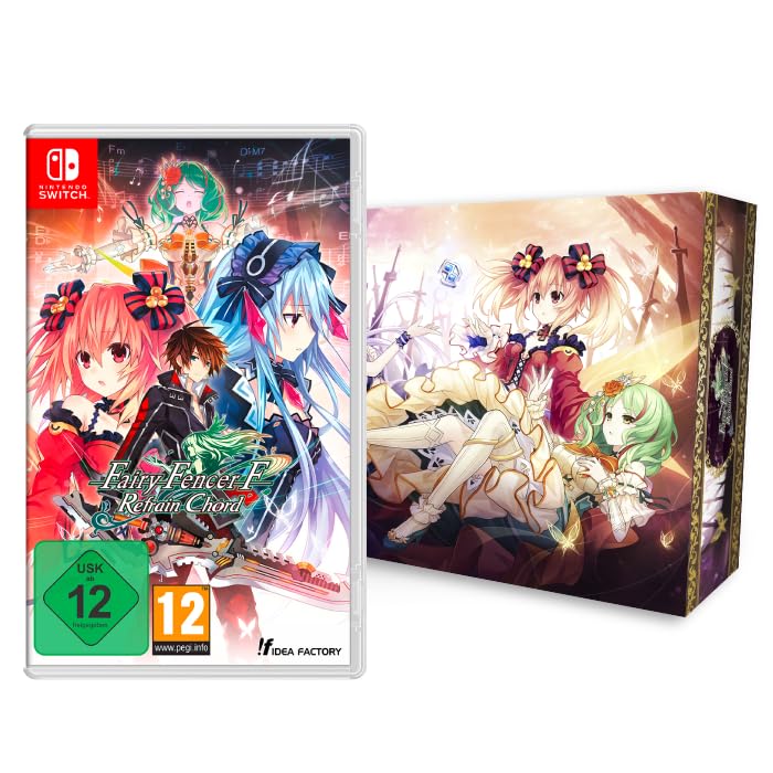 Fairy Fencer F Refrain Chord Nintendo Switch juego RPG táctico coleccionista