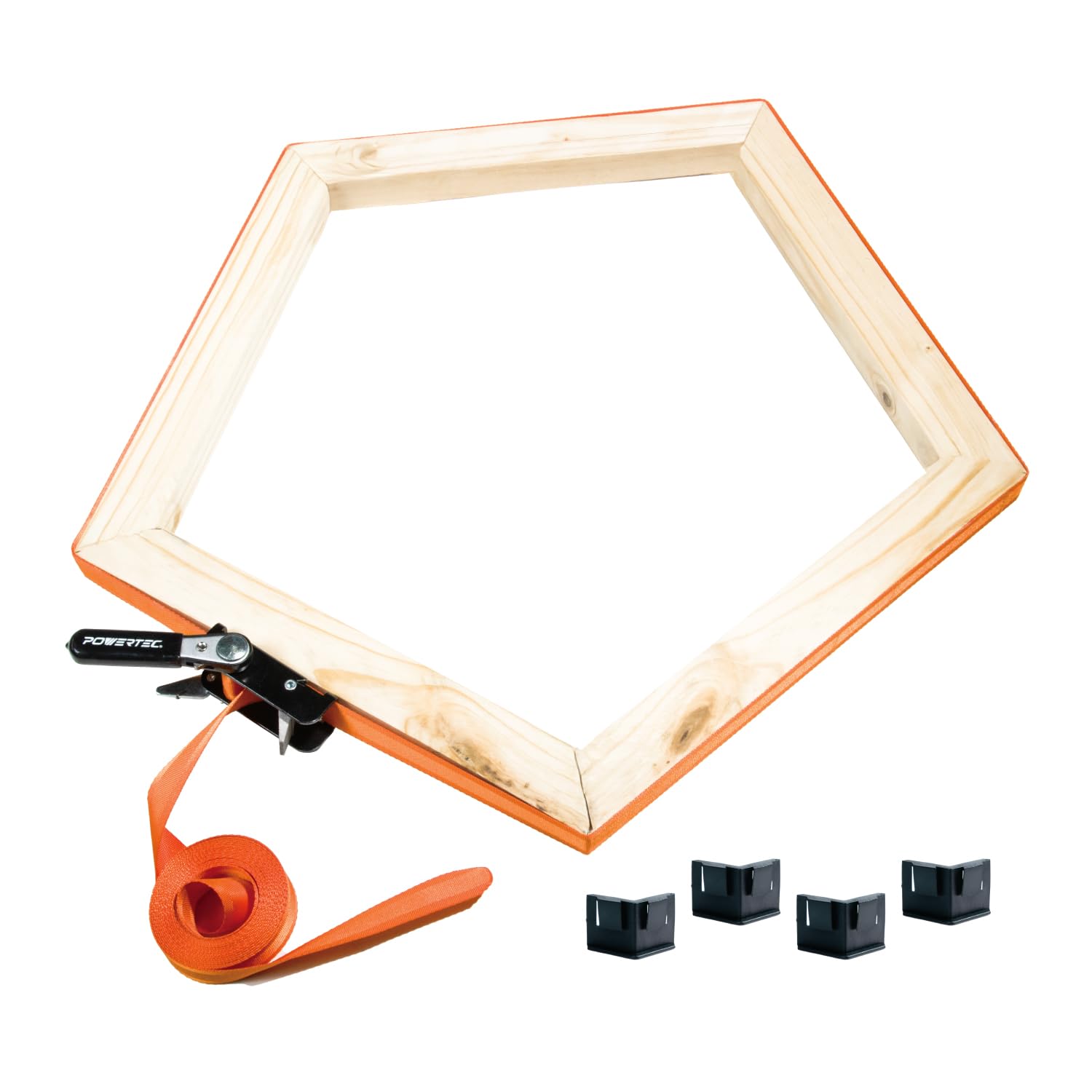 小物 FUNNY SimplyDurableWorkGear CLIPBILLFOLD POWERTEC Adjustable Band Clamp for Woodworking - 15 ft