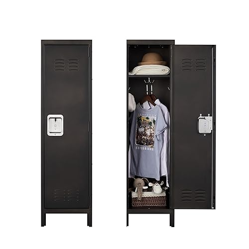 Taquillas de metal para empleados Armario de almacenamiento de 71 pulgadas para empleados grandes con 3 puertas Taquillas de acero de 3 niveles
