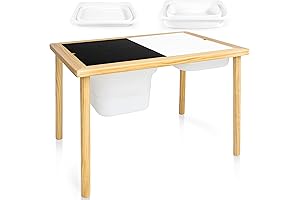 Kid's Wooden Sensory Table