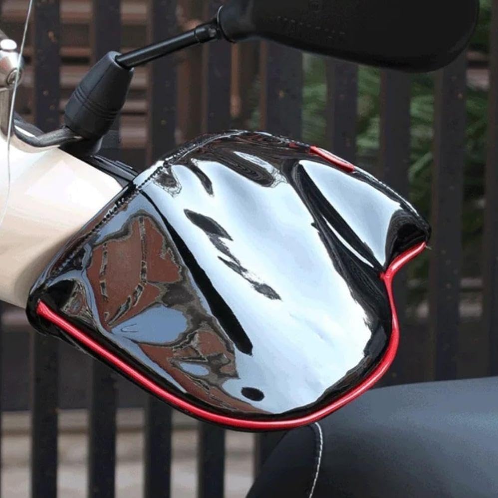 通年用 バイク 自転車 ハンドルカバー 防水 防風 レインシールド