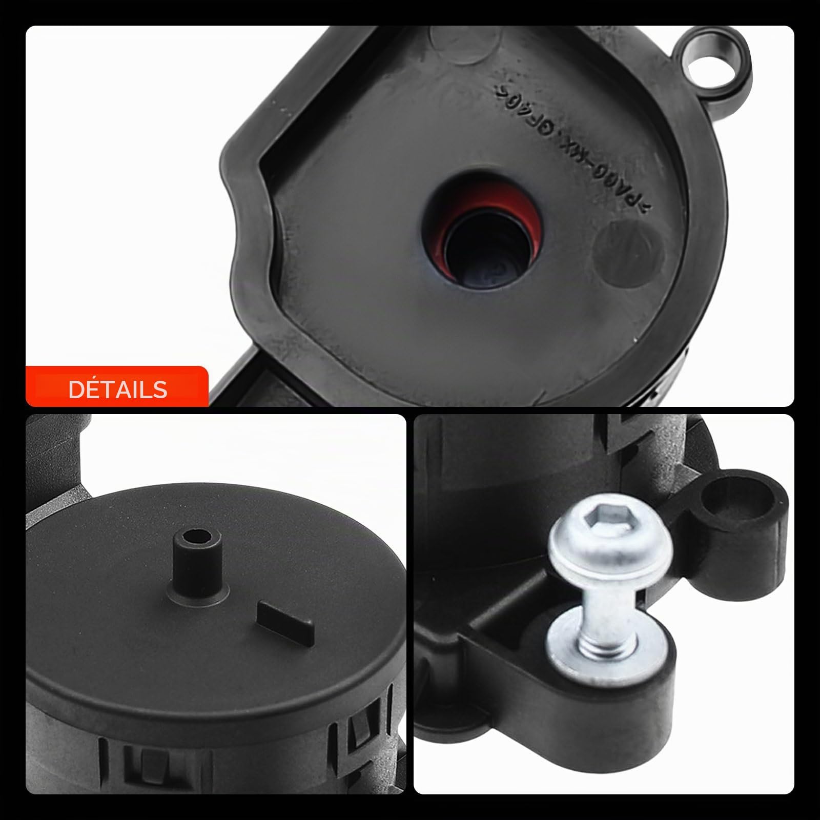 Frankberg Ensemble séparateur d'huile pour soupape de ventilation du | carter Compatible avec: Série 3 E46, Série 5 E39, Série 5 Touring E39, Série 3 Touring E46