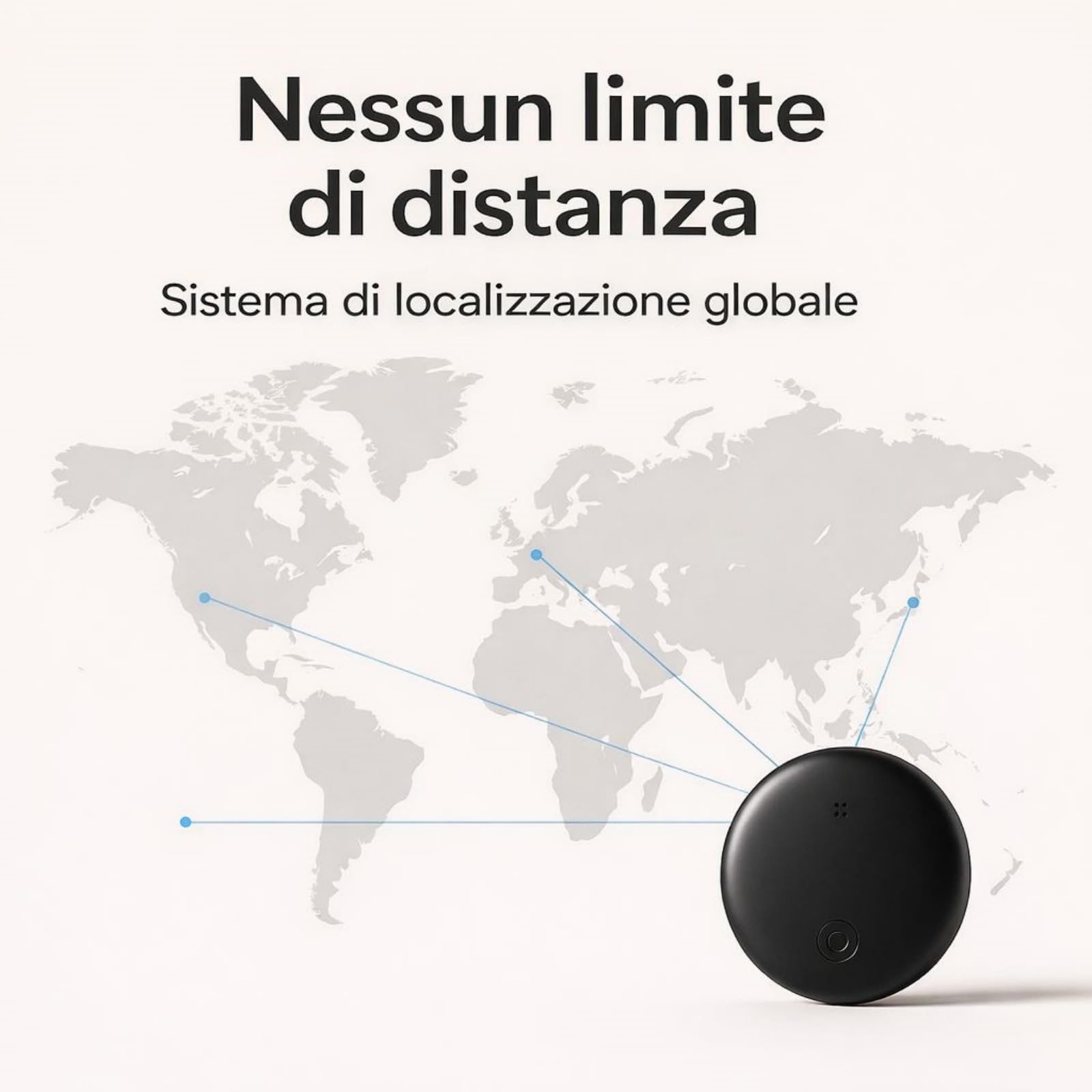Traceo Localizzatore,Traceo Gps,Tracker GPS Magnetico,Dual System,Tracciamento in Tempo Reale con APP (Auto/Bambini/Moto/Valigia/Animali domestici),Impermeabile,Lunga Durata Della Batteria