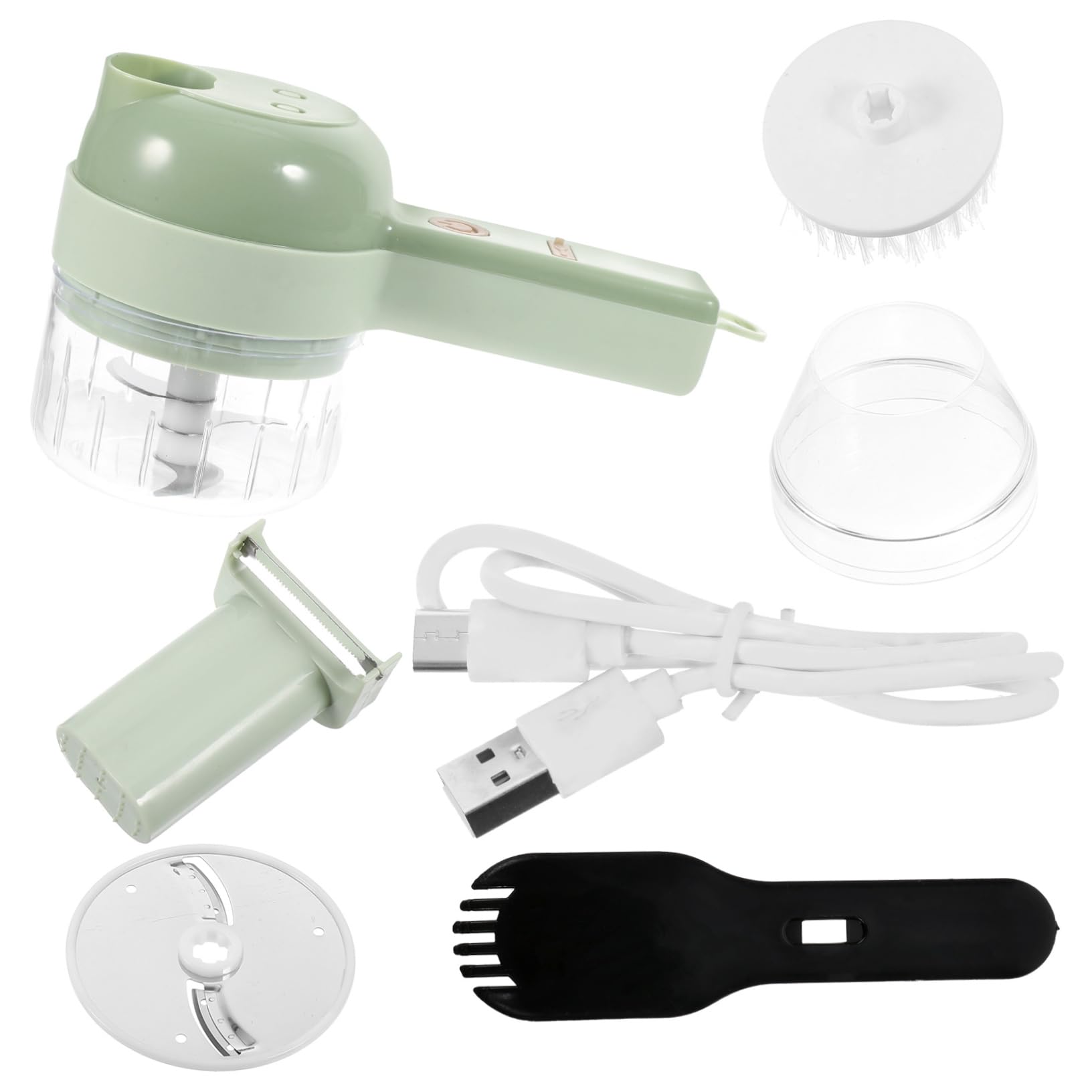 Évideur de légumes électrique et hachoir rapide Zerodeko