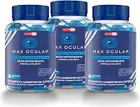 MAX OCULAR - TRATAMENTO PARA VISÃO EMBAÇADA 3 POTES