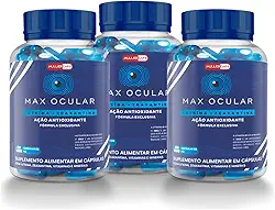 MAX OCULAR - TRATAMENTO PARA VISÃO EMBAÇADA 3 POTES