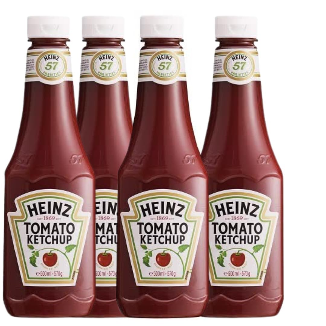 Amazon.co.jp: ハインツ (HEINZ) トマトケチャップ 570g×4本 : 食品