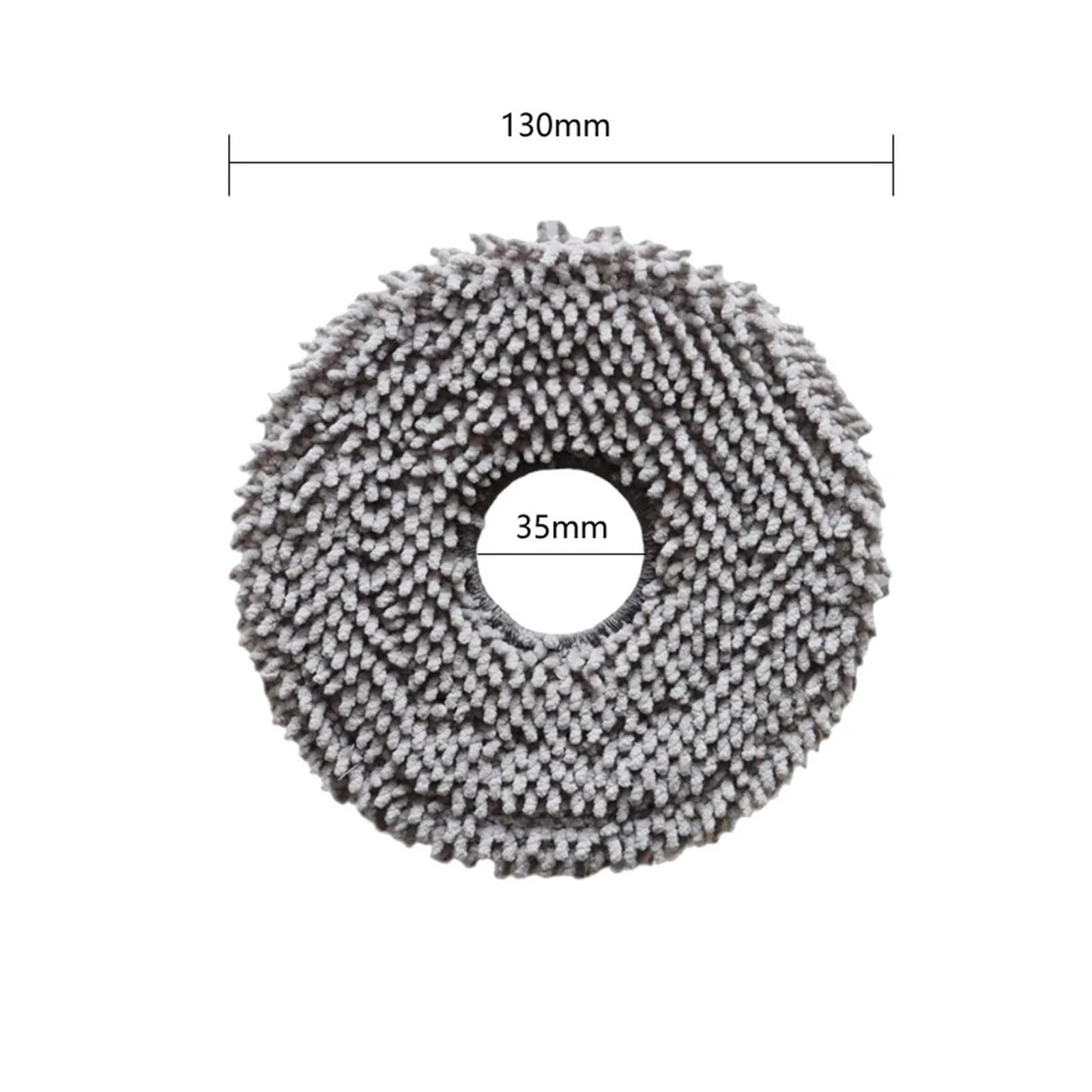 6 Panni Lavabili, compatibili con Dreame, X50s PRO, compatibili con Master, Panni di Ricambio riutilizzabili in Microfibra, Stracci for la Pulizia