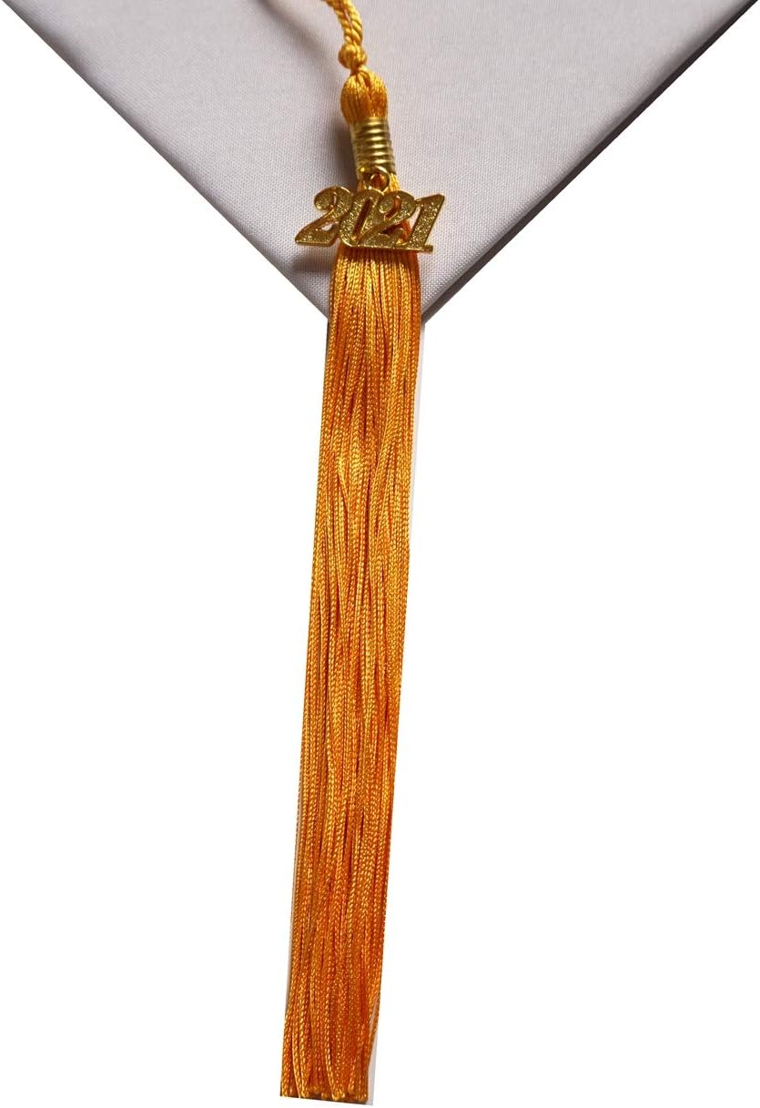 Graduation Tassel Year 2017 with Gold Charm Home & Kitchen