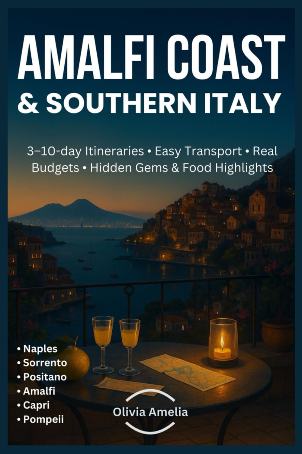 Amalfi Coast & Southern Italy: Naples, Sorrento, Positano, Amalfi, Capri, Pompeii: 3–10-day Itineraries, Easy Transport, Real Budgets, Hidden Gems & Food Highlights