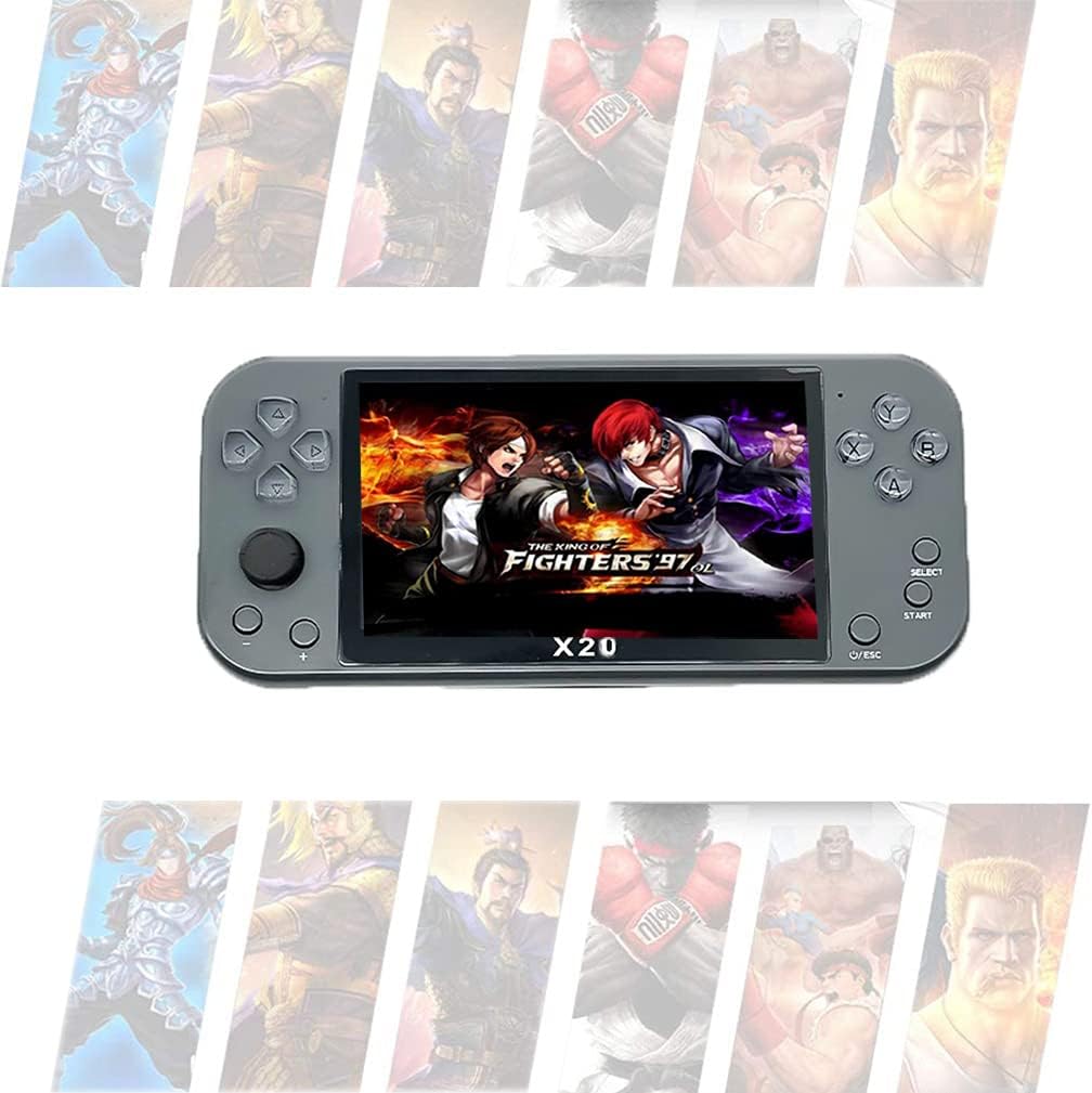 Joseky X20 Handheld Game Console Support External Handles