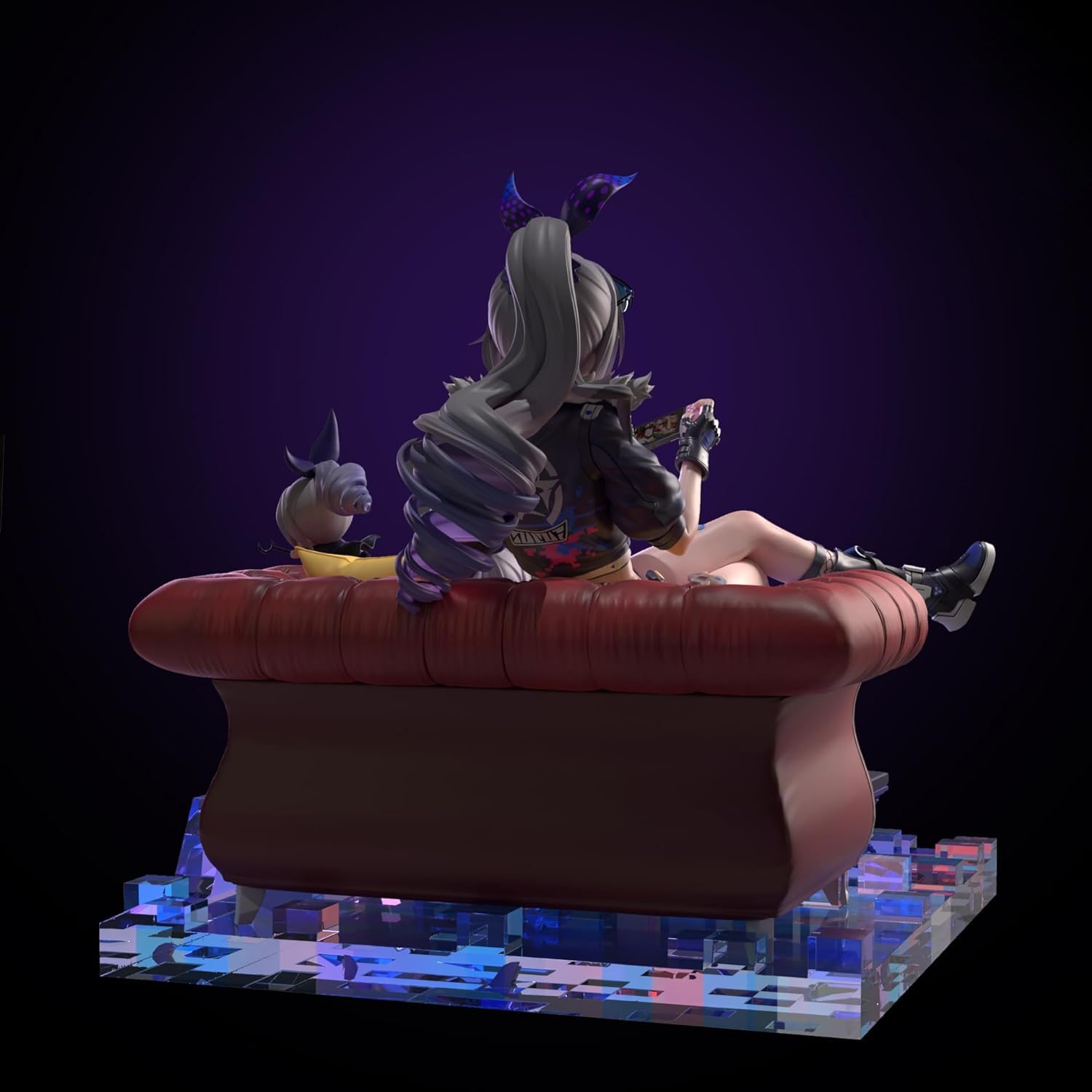 Amazon.co.jp: 銀狼 ぎんろう フィギュア 1/6スケール 塗装済み完成品