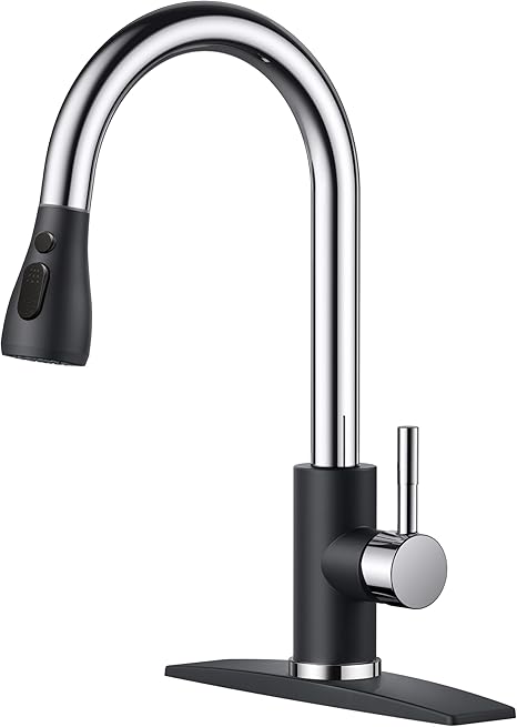 FORIOUS Kitchen Faucet with Pull Down Sprayer FORIOUS Kitchen Faucet with Pull Down Sprayer