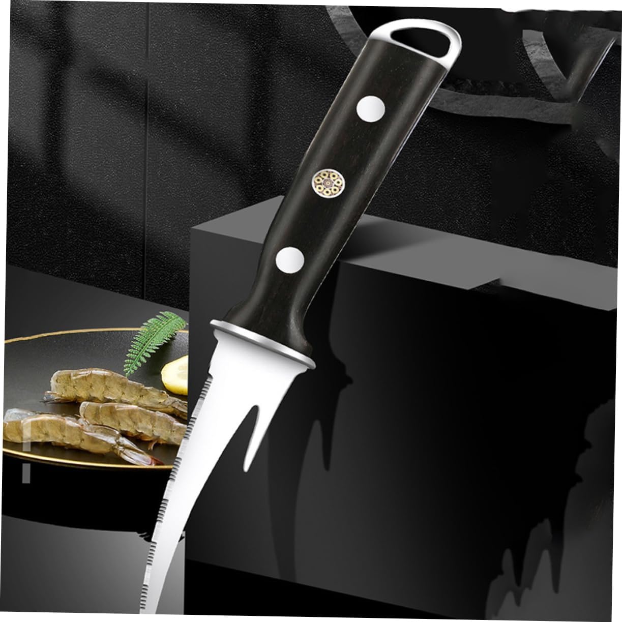 Garneck Shrimp Shucking Tool Quick Peel Shrimp Line Portable Seafood Tools No Harm to Skin