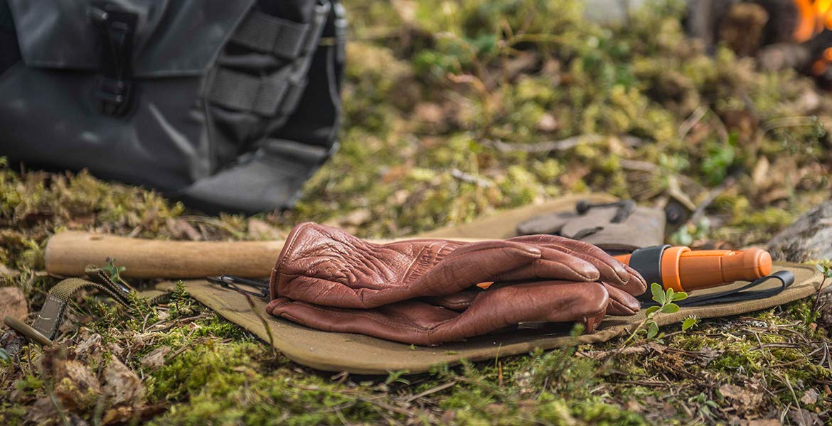 Helikon-Tex Lumber Gloves rękawiczki – brązowe