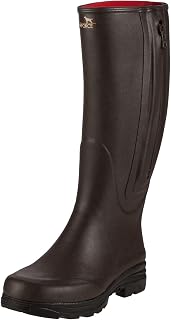 Gummistiefel mit Reißverschluss & Neoprenfutter