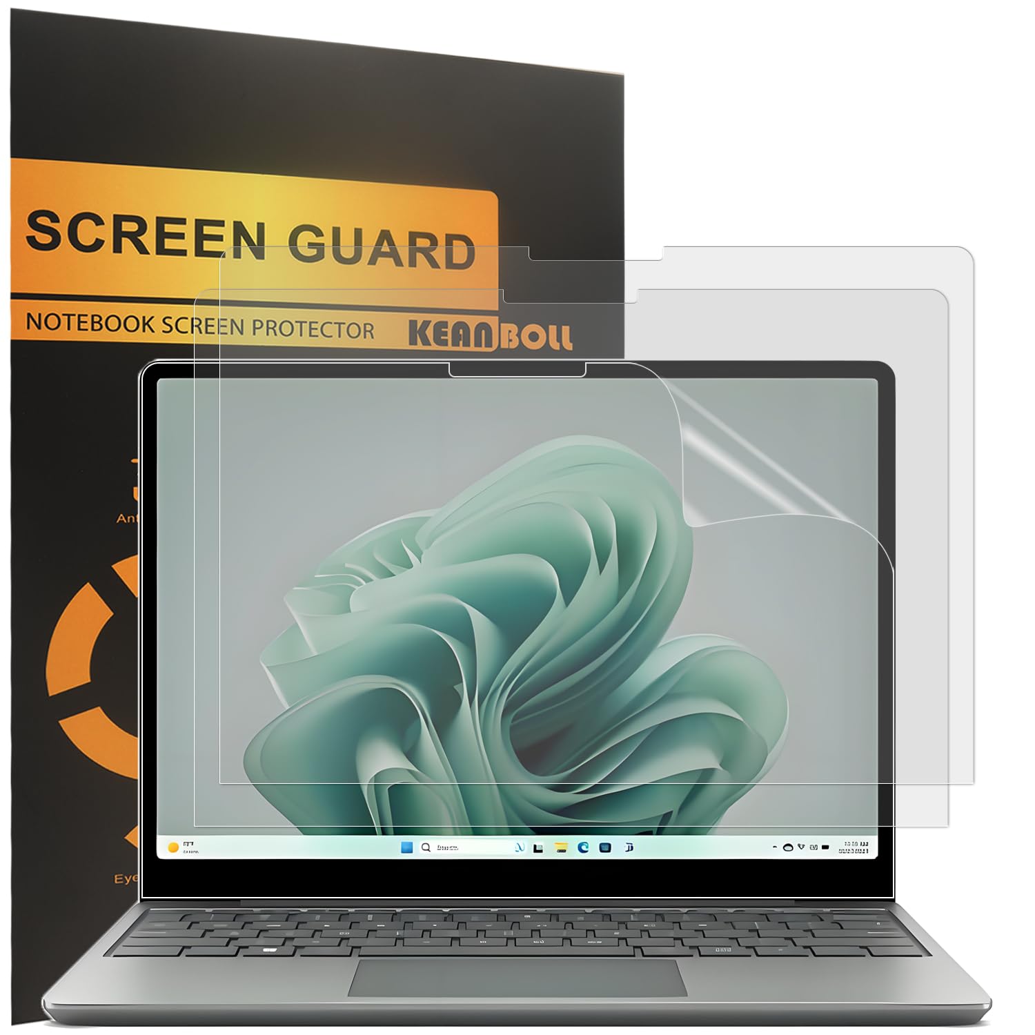 Anti-blue Light Matte Screen Shield For MacBook KEANBOLL 2-Pack MacBook Air 15 Inch Screen Protectors | Anti Blue Light & Anti Glare Matte Film | For M4 /M3/M2 Chip Models 2023-2025 Macbook Air