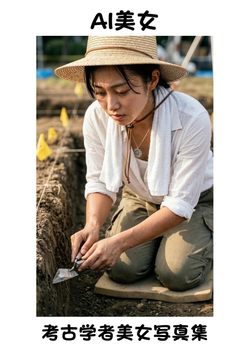 【AI美女】考古学者の美女写真集