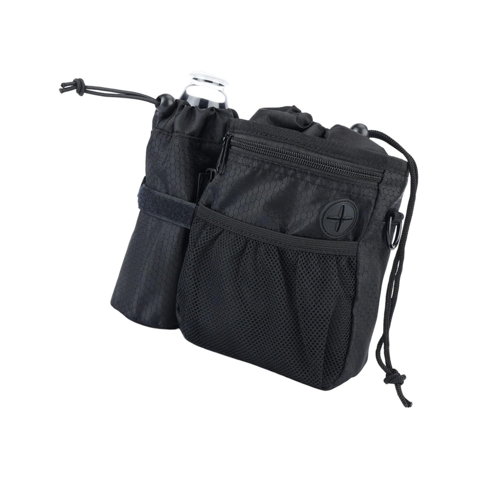Sac banane imperméable pour dressage de chien, poches de friandises pour animaux domestiques, ceinture réglable, distributeur de sacs à déchets, texture polyester