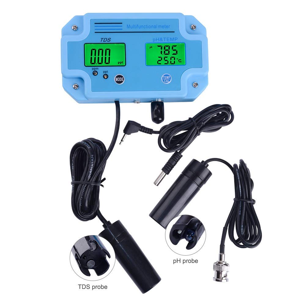 PH-2983 PH digital LED del metro del probador y TDS Con 2 en 1 de alta precisión de la monitorización de la herramienta Equipo Detector de función