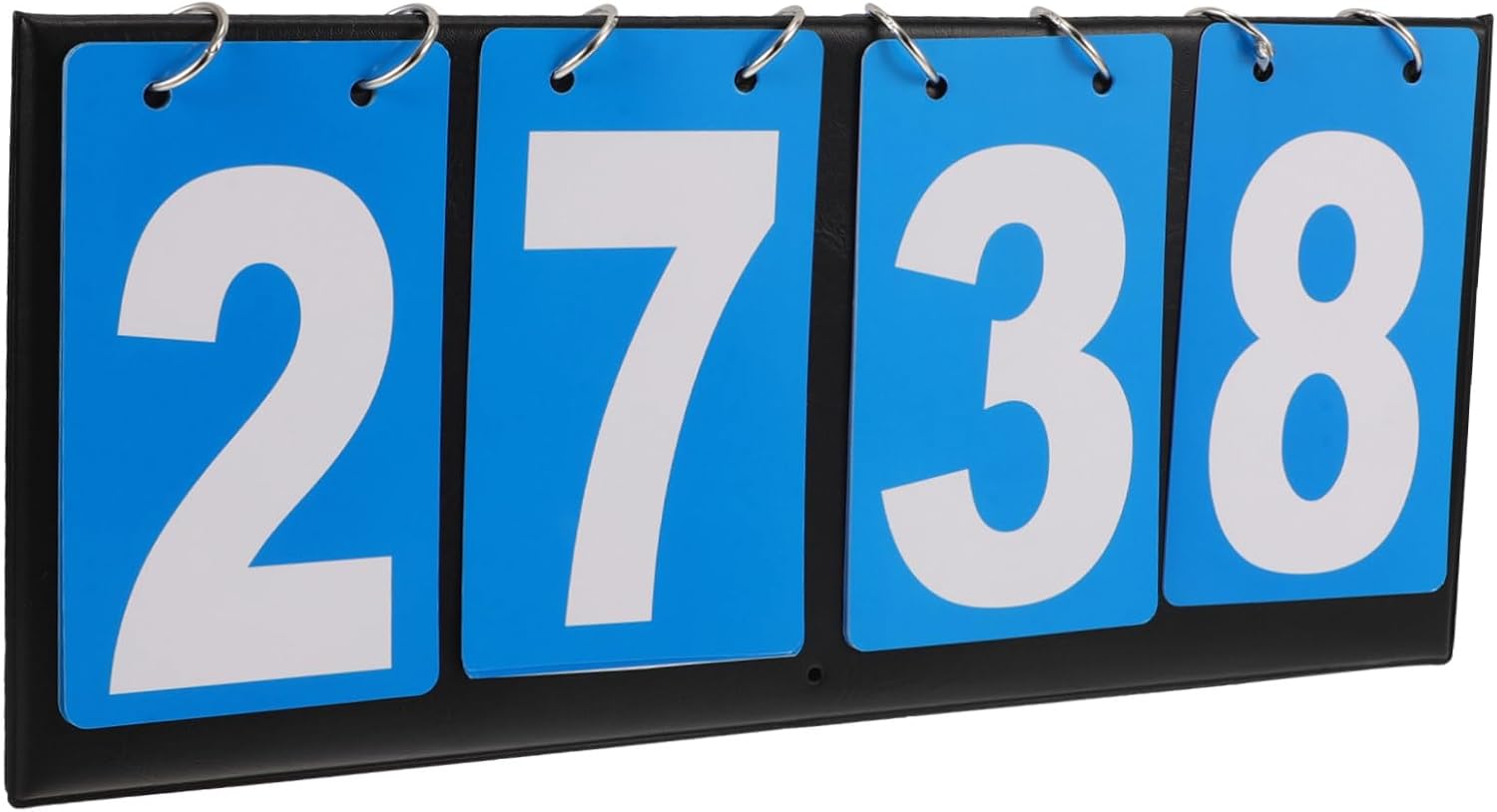 Tabletop Scoreboard Flipper Portable Four Scoreboards for Basketball Football More Durable Multi Sports