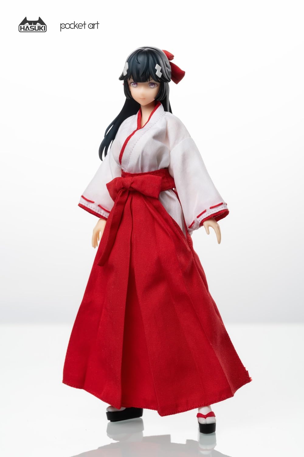 Amazon.co.jp: HASUKI POCKET ARTS シリーズ PA005 退魔巫女 椿 1/12 