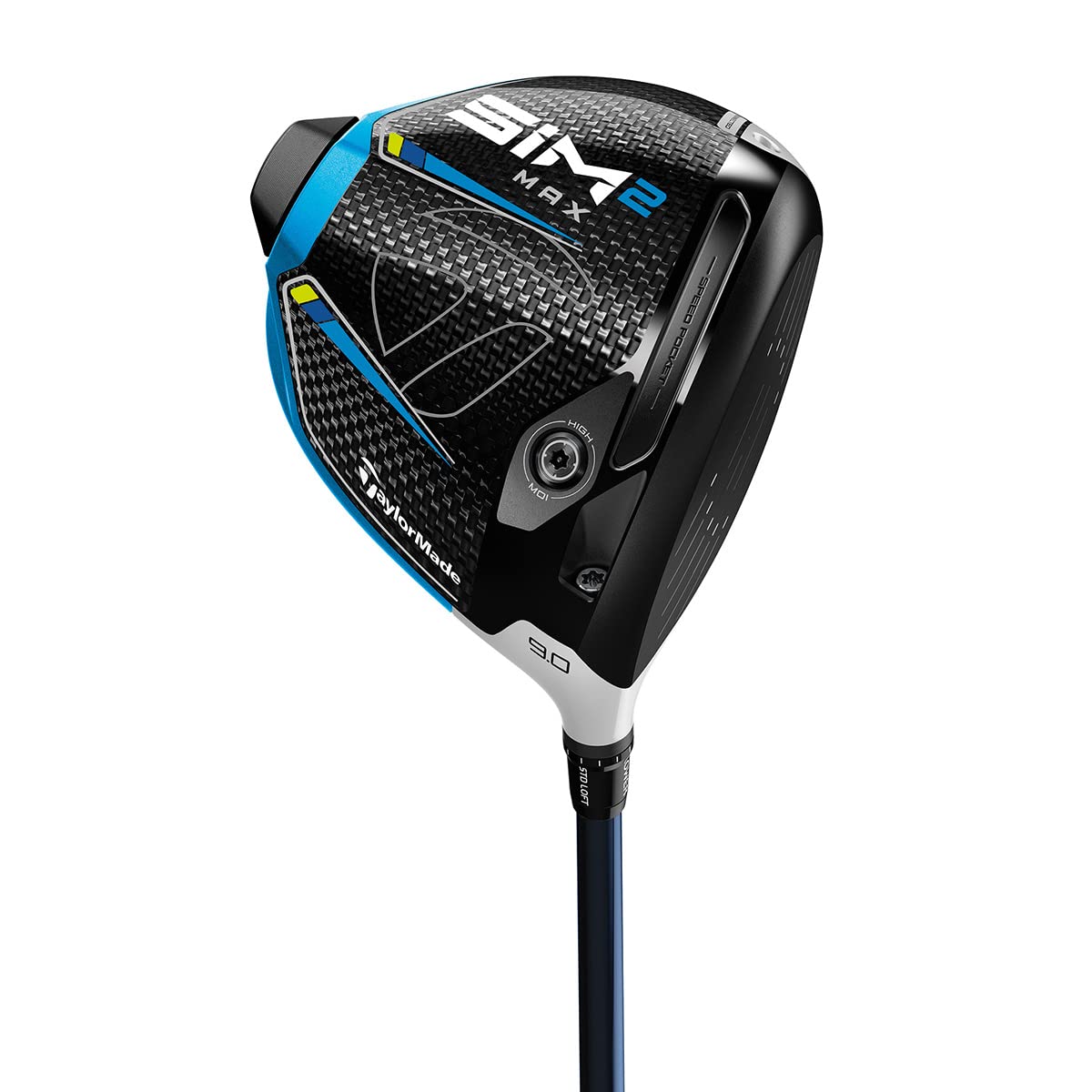 Taylormade SIM2 Max Driver, Herren, Schwarz, Regular