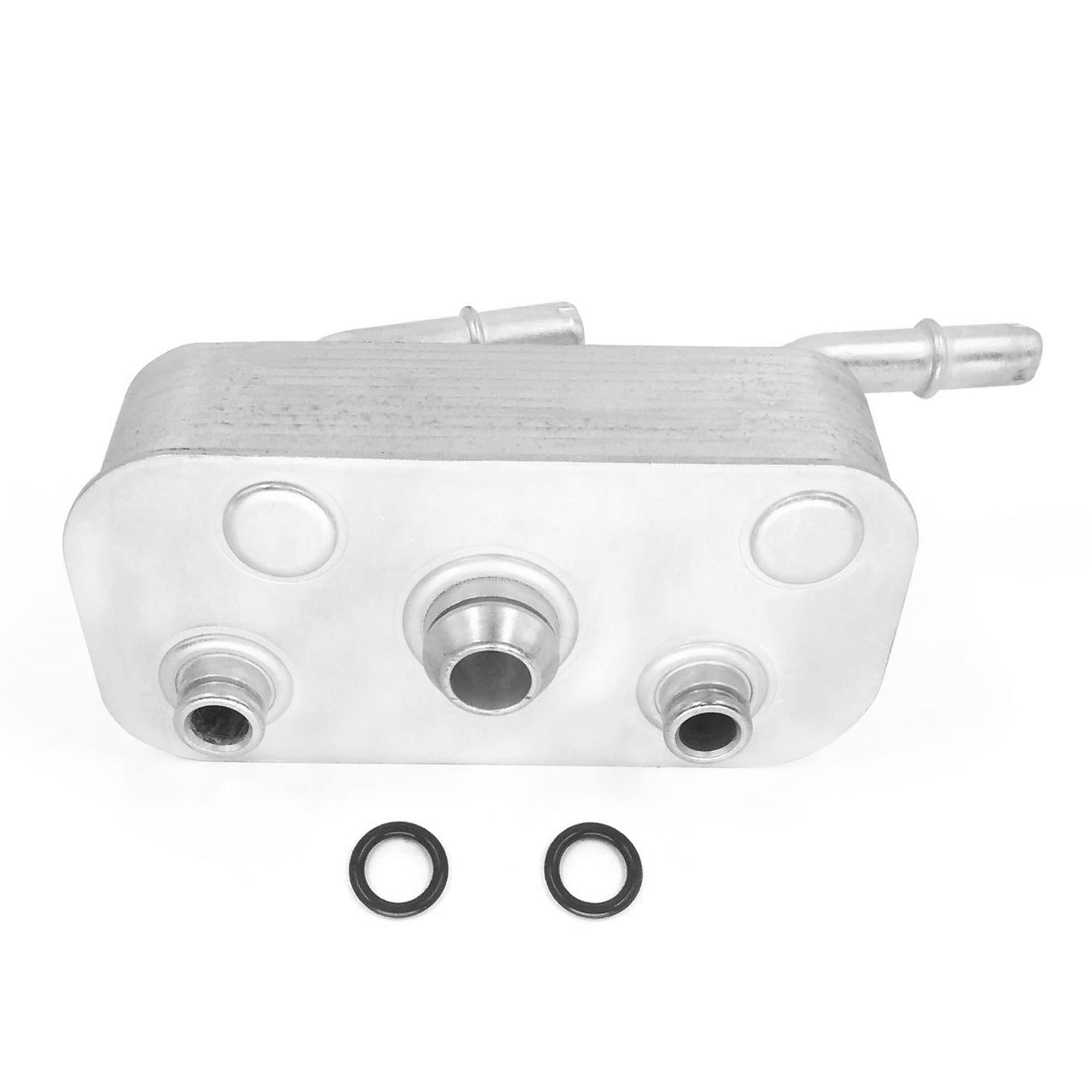 Transmission Oil Cooler Compatible with 2004-2006 BMW 325Ci 330Ci M3 X3 Compatible with 2004-2005 BMW 325i 325Xi 330i 330Xi Z4 Replace OEM Number(s): 17227505826, 17221436258 2.5L 3.0L 3.2L L6