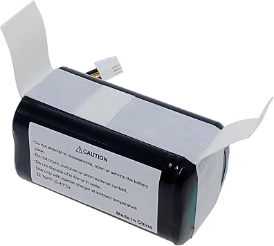 Battery Replacement for iHome AutoVac Eclipse G iHRV2, iHRV2-BLK, Eclipse Classic iHRV1, iHRV4, iHRV4-GRY Robot Vacuum