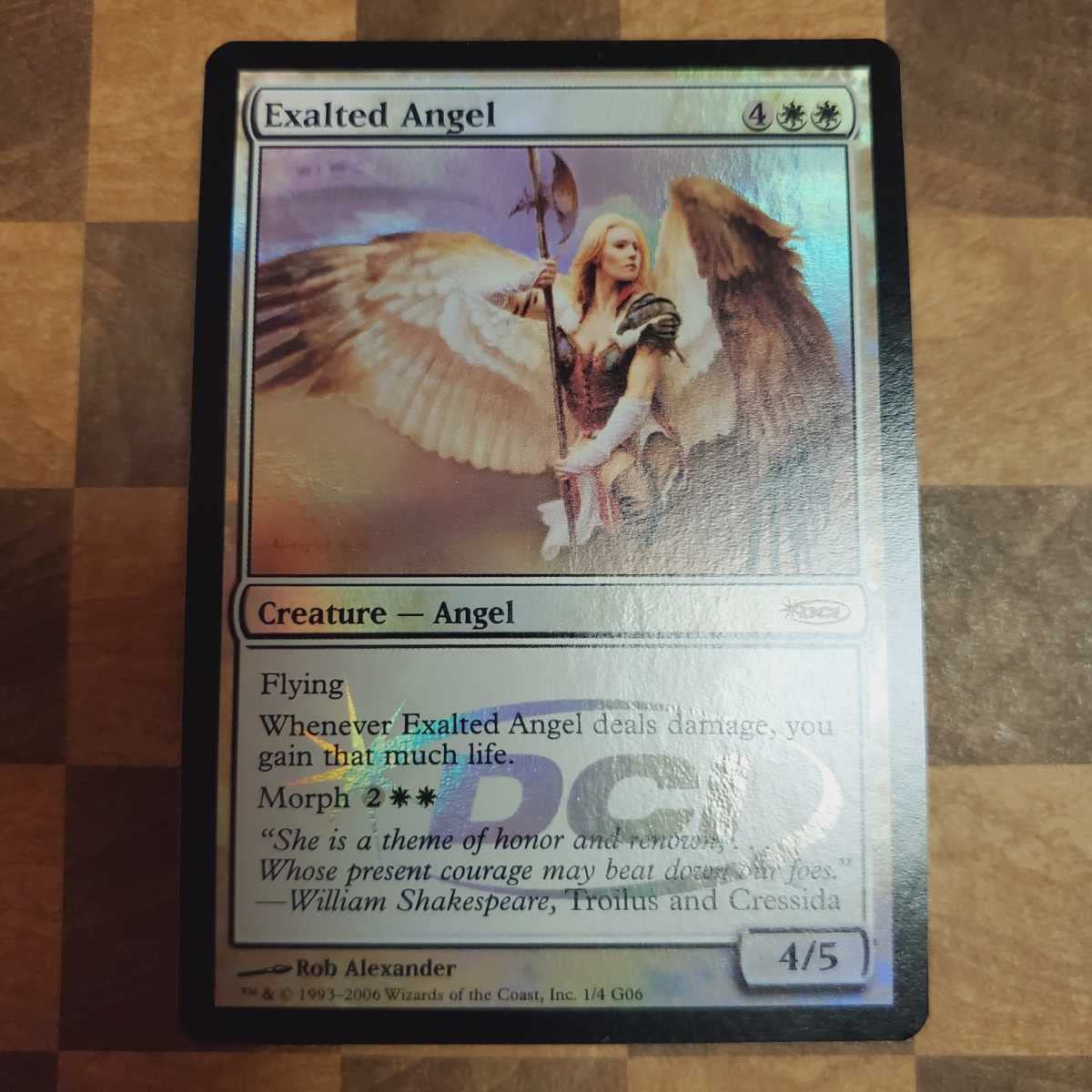 MTG 賛美されし天使 Exalted Angel ジャッジ褒賞Foil Amazon | Foil 賛美されし天使 Exalted Angel ジャッジ褒賞版