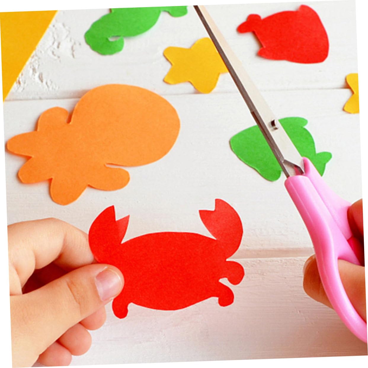 Papier Artisanal Carré pour Garçon et Filles 200 Feuilles Colorées DIY