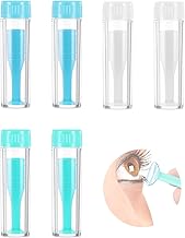 Set of 6 Contact Lens Applicator, Suction Cup, Insertors and Remover Silicone Contact Lenses, Hard and Soft Lens Applicators, Ideal for Travel, Work and Home