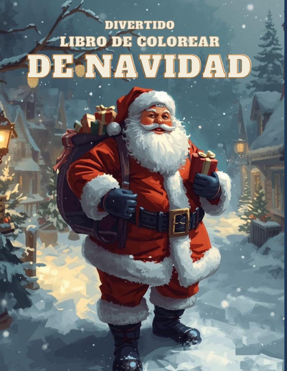 Divertido Libro de Colorear de Navidad