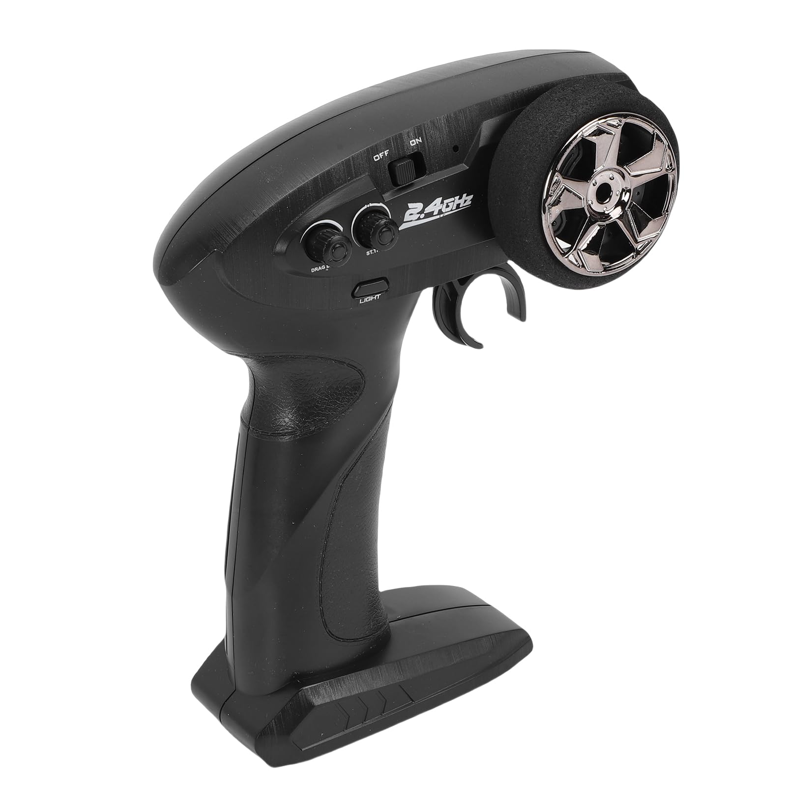 Fockety Camion RC 1/16, Auto RC con Luce e Ammortizzazione per Superfici Rocciose, Sabbia e Spiagge, Camion Giocattolo Fuoristrada Telecomandato ad Alta Velocità 2.4G per Regali (BLUE)