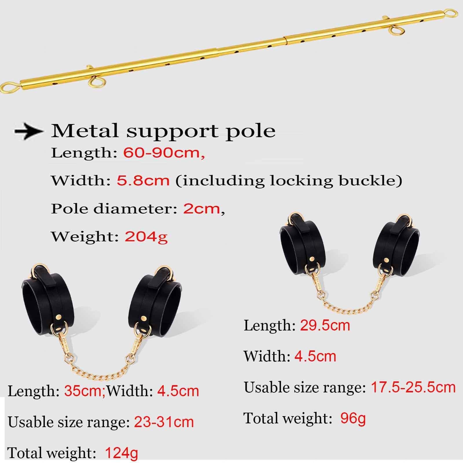 barre ecartement sexuelle bdsms set couple kits de bondage sm