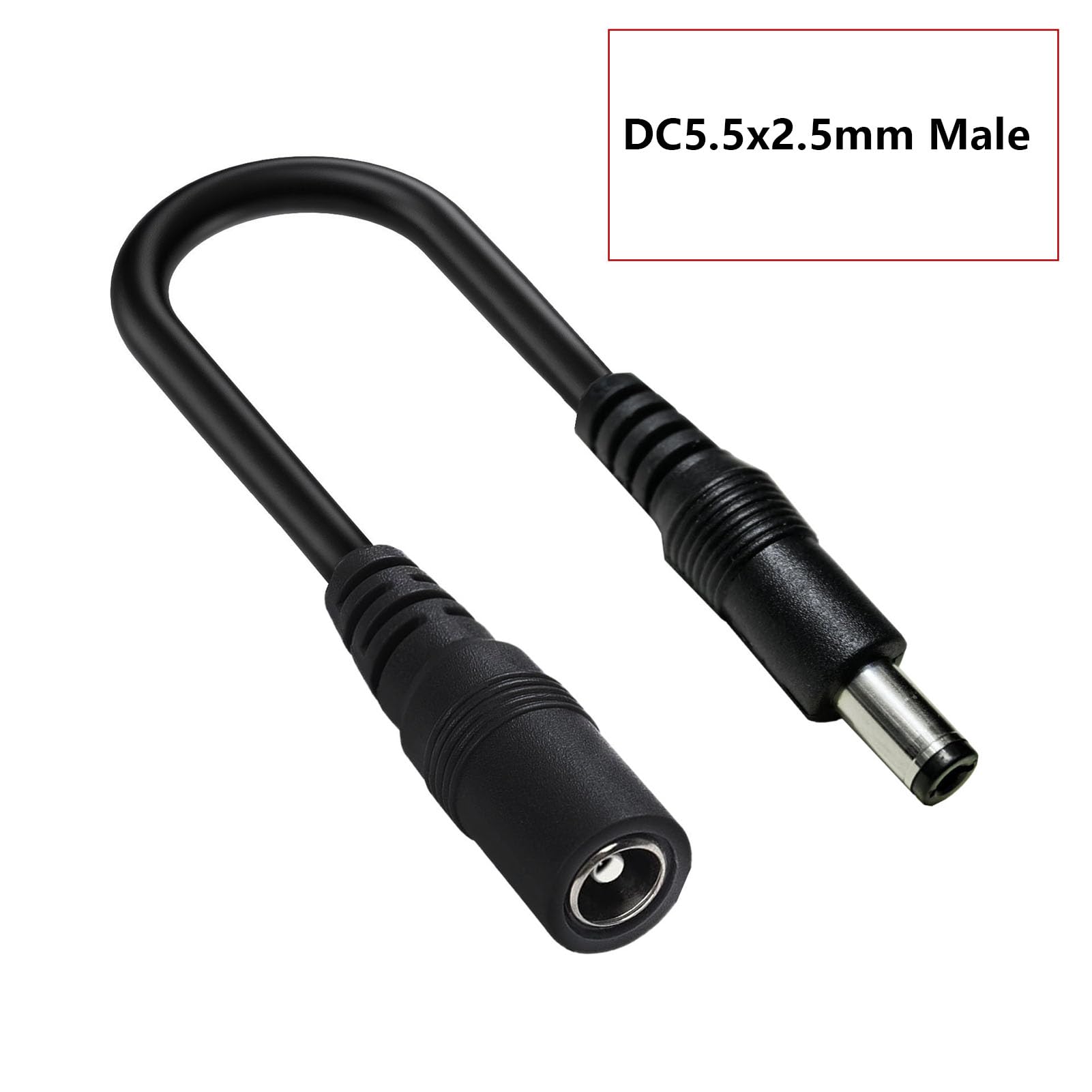 Cavi di Conversione per Caricabatterie di Monopattini Elettrici, Adattatore Maschio-Femmina Multi-Compatibile con PVC Ignifugo e Connettori in Ottone, per Hoverboard,