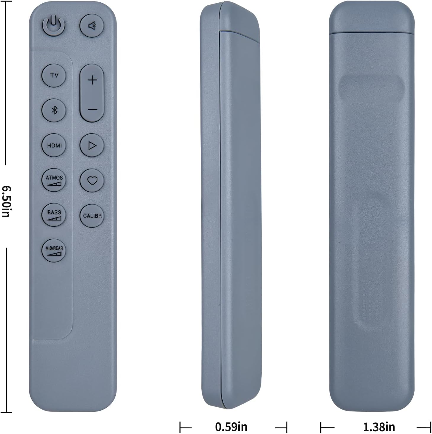 PZL Replacement Soundbar Remote Control for JBL Bar 800 1000 1300 1300X JBLBAR1300BLKAM JBLBAR1000PROBLKAM