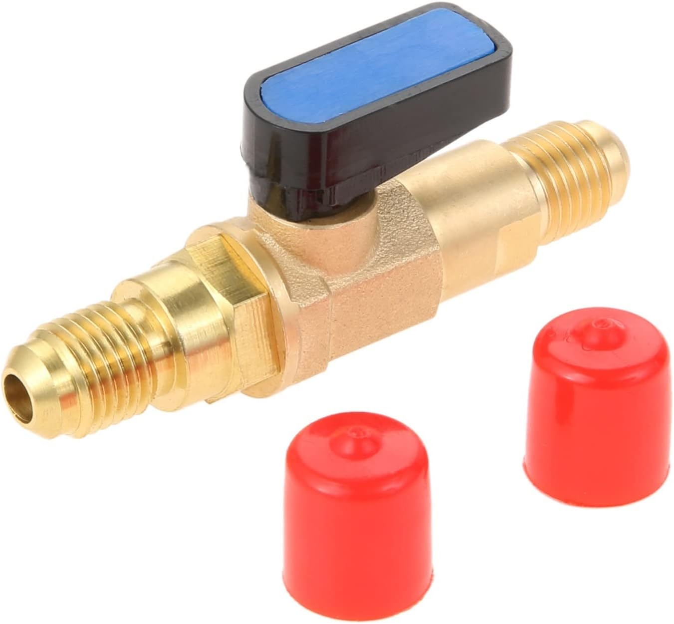 R134a Adapter Refrigerant Ball Valve Adapter 1/4" SAE