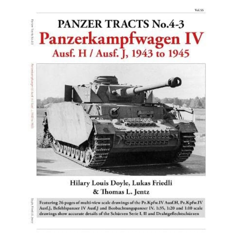 Panzer Tracts No.4-3: Panzerkampfwagen IV Ausf.H and J